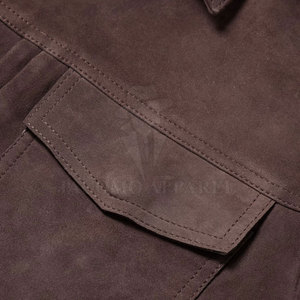 Fashion Outerwear Winter <b>Suede</b> Leather <b>Jacket</b> Soft Feel Comfortable Fit Suitable For Street Wear And Lifestyle Use - Product Image 6