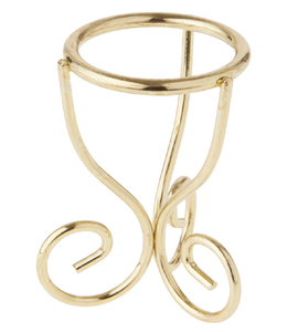 Porte-œufs en laiton au design élégant pour table de repas royale, objet décoratif de qualité supérieure, produit brillant, best-seller. - Product Image 3