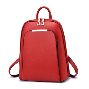Premium Soft Leather <b>Backpack</b> With Wide Opening Design Large Capacity Storage And <b>Secure</b> Pockets For Daily Office School - Product Image 5