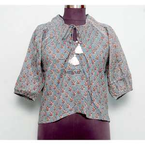 Suéter de Punto Hecho a Mano en Algodón Puro, Transpirable, Estilo Coreano, para Primavera/Verano, Informal, para Oficina, Estilo Vintage, Cuello Redondo, Manga Media - Product Image 1