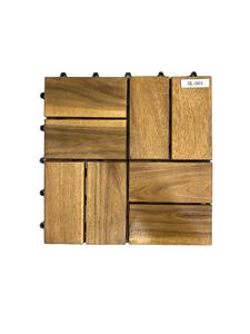 Baldosas de Madera de Acacia Vietnamita para Exteriores, Antideslizantes, Encajables, Resistentes al Agua, Acabado Mate, para Todo Tipo de Clima, Más de 5 Años de Durabilidad - Product Image 4