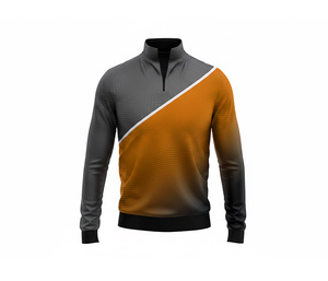 OEM/ODM Quarter Zip Sportswear <b>Jacket</b> Manufacturer <b>Men</b> Women Youth Sportswear Quick Dry Team <b>Pullover</b> - Product Image 6