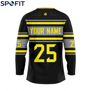Breathable Ice Hockey Jersey with Custom Team Name and Player Numbers Full Sublimation Printed Professional Sports Apparel - Product Image 4