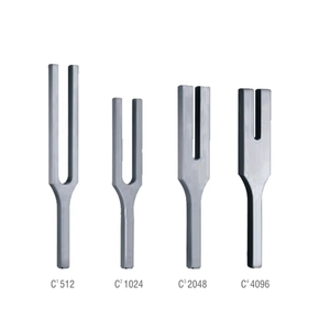 ชุดส้อมเสียงสเตนเลสสตีลทางการแพทย์ระดับมืออาชีพ C128 C256 C512 C1024 C2048 C4096 Hz ได้รับการรับรองมาตรฐาน CE สำหรับการทดสอบวินิจฉัย - Product Image 6