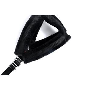 Soft Padded Nylon <b>Dog</b> <b>Harness</b> with Fur Lining <b>Adjustable</b> No Pull Design for Comfortable and Stylish Pet Control - Product Image 1