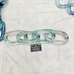 Resin <b>Large</b> Acrylic Links Chain wood chain ,<b>marble</b> Thick Resin Purse Handle Handbag Hanger Tote Bag Accessories wall art - Product Image 5