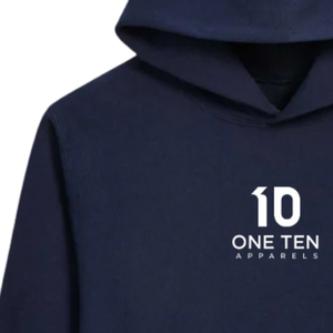 <b>Men</b> Relaxed Fit <b>Fleece</b> Hooded Sweatshirt <b>Navy</b> Color Soft Warm Hoodie Casual Pullover Long Sleeve Premium Comfort Streetwear - Product Image 5