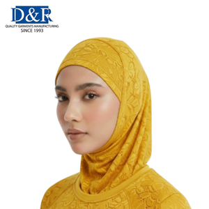 Voile de sport à couverture large, best-seller, OEM malaisien, pour femmes musulmanes, foulard de fitness, vêtements de sport modestes pour la gym, vente en gros - Product Image 4