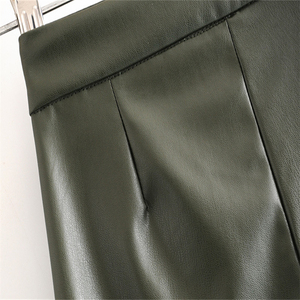 Customized Logo Breathable Lightweight Outdoor Fashion Wear Hand-woven pant New Design <b>men</b> Pants Wholesale Price Leather Pants - Product Image 6