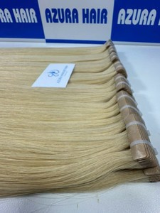 Venta al por mayor 100% Extensiones de cabello humano Trama dibujada doble Cinta invisible sin costuras Onda Rizo Estilos Vietnamita Raw Ins Tape Vendedores - Product Image 2