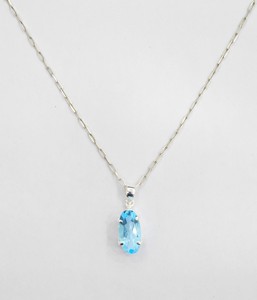 Colgante de Topacio Azul Natural al por Mayor, Plata de Ley, Joyería de Piedras Preciosas Hecha a Mano, Fabricante JAIPUR SILVER - Product Image 3