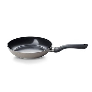 Nonstick Frying Pan With Silicone Handle Aluminum Body Multi Layer Coating For Gas And Induction Cooker Round Minimalist Design - Product Image 3