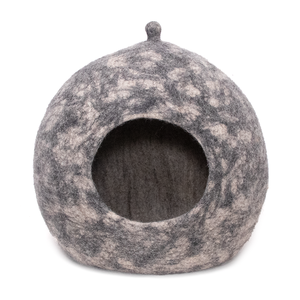 Wool Eco-Friendly Cat Cave & <b>Bed</b> | Removable Washable | All Seasons Indoor Use | Wholesale Supplier OEM ODM Manufacturer - Product Image 1