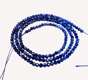 TASBIYA GEMS - Cuentas Redondas Facetadas de Sodalita de 2 mm, Color Azul, Certificadas por Terceros, Listas para Enviar, para la Elaboración de Collares - Product Image 3