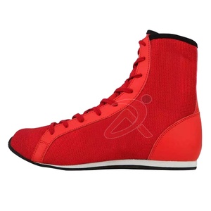 Professional Genuine Leather Boxing & Wrestling <b>Shoes</b> <b>for</b> <b>Men</b> Custom Logo Gym Training Plain <b>Shoes</b> Customizable Logo - Product Image 4