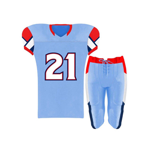 Ensemble de maillots de football américain personnalisés par sublimation pour l'entraînement et les matchs - Product Image 4