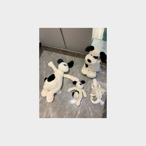 JC <b>Large</b> Bed Plush Toy for Kids Pirate Dog <b>Stuffed</b> <b>Animal</b> Companion with PP Cotton Filling for Small Dogs - Product Image 2