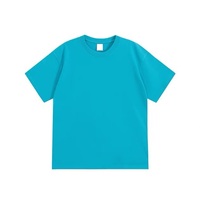 T-shirt à manches courtes en coton lourd 400g, col rond, épaules tombantes, broderie personnalisée du logo OEM, fabriqué en Chine par BD China Factory.