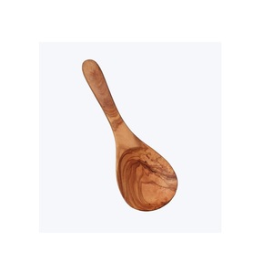 Juego de espátulas de madera natural, utensilios de cocina naturales para cocinar, freír, hornear, mezclar y servir - Product Image 1