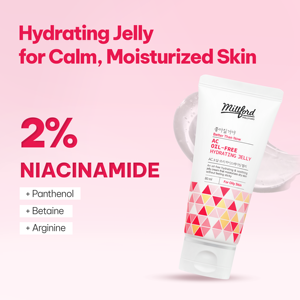 Crème hydratante sans huile Millford AC à la niacinamide, 80 ml, tube, hydratant pour le visage coréen pour tous types de peau, fabriqué en Corée - Product Image 2