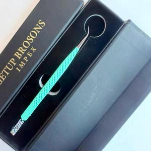 แหนบดัดขนตา Plasma Slim Curve Isolation Lash Tweezers ปลายไฟเบอร์ แหนบสแตนเลสกันน้ำ 10 มม. รับทำโลโก้แบรนด์ส่วนตัว - Product Image 4
