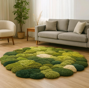 Tapis en laine tuftée à la main, motif moderne de haute qualité, écologique, pour salon, chambre d'enfants, hôtels, bureau - Product Image 1