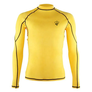 Pakistan Made Men Rash Guard With Breathable Soft Fabric Quick Dry Fit And Safety For Swim <b>Surf</b> And Gym Training - Product Image 1