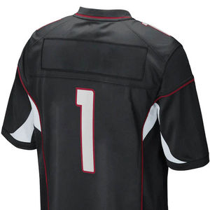 Maillot de football américain personnalisé 2026 – Col en V, maille sublimée, séchage rapide, antibactérien – Modèle Rams - Product Image 5