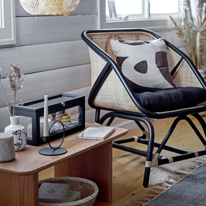 Fauteuil lounge en rotin de style scandinave, fauteuils d'appoint pour salon, vente en gros par des fabricants vietnamiens - Product Image 4