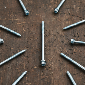 High Torque External Hex Head Timber Screws - Zinc Coated Class 4.8 6.8 Hardware <b>Fasteners</b> - Product Image 1