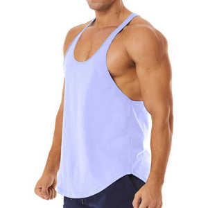 Camiseta sin mangas para hombre, ajustada, estilo musculoso, precio de fábrica, MOQ bajo, la más vendida - Product Image 3