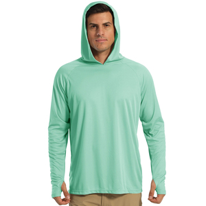 Camisa de Pesca con Capucha y Manga Larga para Hombre, UPF 50, con Máscara Facial, Protección Solar Anti-UV - Product Image 3