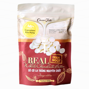 Fournisseur en gros de chocolat blanc pur 40% cacao, livraison mondiale, certifié HALAL, OEM/ODM, 1KG 10KG, pour biscuits et gâteaux - Product Image 1