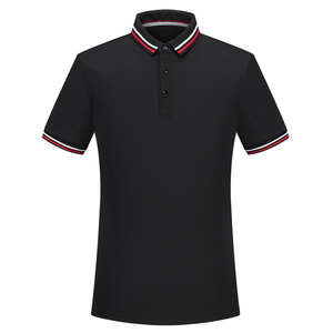 เสื้อโปโลชายผ้าฝ้าย 100% แขนสั้นทรงเข้ารูป สั่งทำได้ พร้อมปักลายสีตัดกัน มีไซส์ใหญ่ - Product Image 2