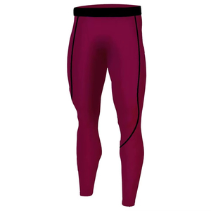 High Waist Full Length Seamless Compression Leggings Solid Color Four-Way Stretch Spandex Polyester Yoga Wear For <b>Women</b> - Product Image 2