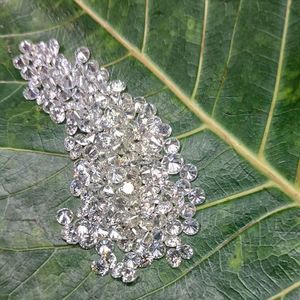 เพชรขาวทรงกลมเจียระไนแบบบริลเลียนท์  เพชรเพาะเลี้ยงสังเคราะห์สี D สำหรับทำเครื่องประดับ - Product Image 4
