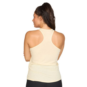 เสื้อกล้ามทรง Racerback สำหรับผู้หญิง Next Level รุ่น Tri-Blend ผ้าคอตตอนริบ เสื้อกล้ามโยคะแขนกุดสำหรับผู้หญิง เสื้อกล้ามฟิตเนส - Product Image 4