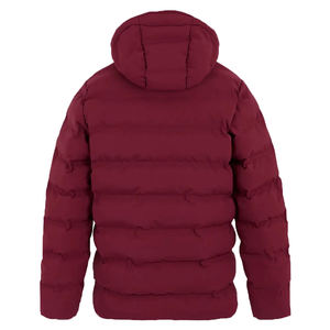 Veste d'hiver pour homme OEM, chaude, réversible, à capuche, imperméable, coupe-vent, isolée, matelassée, en softshell avec doublure en sherpa - Product Image 3