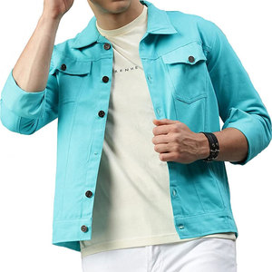 Chaqueta de Mezclilla para Hombre, Talla Grande, Personalizada, Diseño Moderno, Precio Económico, Superventas - Product Image 1