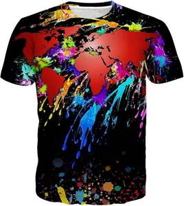 Camiseta de Cuello Redondo de Verano para Hombre, Personalizada al por Mayor, de Algodón de 250 Gramos, Ligera, Transpirable, Regalo Promocional, OEM, ODM, Camisetas de Trabajo - Product Image 6