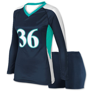 Custom Men's <b>Volleyball</b> Team Uniform Jersey Shorts <b>Set</b> Sublimation Printed Team Name Elastic Waist Quick Dry 100% High Quality - Product Image 4