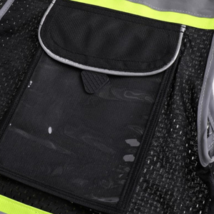 Chaleco de Trabajo Reflectante de Alta Visibilidad, Hecho con Material 100% Poliéster, Precio Económico, con Múltiples Bolsillos, Fácil de Usar - Product Image 5