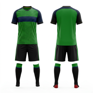 Uniforme de Fútbol para Equipo - Sublimado, Transpirable, 100% Poliéster |   Camiseta Ligera de Secado Rápido con Cuello Redondo y Manga Corta |   Unisex - Product Image 4