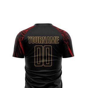Maillot de football/sport en polyester 100 % à séchage rapide, imprimé par transfert thermique, personnalisé, haute qualité, collection 2025-2026 - Product Image 6