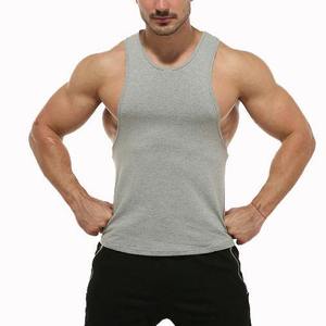 Débardeurs de sport respirants en coton pour hommes, débardeurs d'entraînement, sous-vêtements pour hommes - Product Image 2