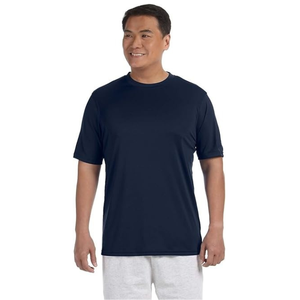 T-shirts de sport pour hommes en coton 100% de haute qualité, 250 g/m², avec logo personnalisé par sublimation et broderie, blancs, en gros - Product Image 1