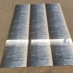 Carreaux muraux Volume Blue Decoe-Hg Cracker 60x120 cm, carrelage intérieur pour salle de bain en porcelaine brillante 600 x 1200 mm, lumières disco - Product Image 3
