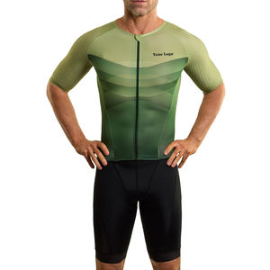Traje de Triatlón Transpirable con Logotipo Personalizado OEM, Talla Grande para Adultos, Conjunto de Ropa de Ciclismo, Uniforme de Carreras para Equipo de Ciclismo - Product Image 1