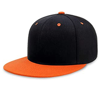 Casquettes Snapback à 5 panneaux à visière plate, nouveau style, logo personnalisé, réglables, casquette de baseball Hip Hop, OEM, polyester/coton, broderie 3D, sport