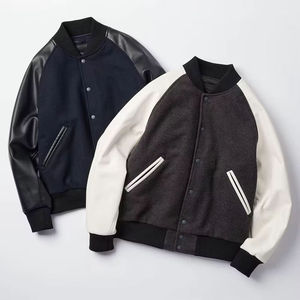 Custom Unisex <b>Waterproof</b> Windproof Thick <b>Winter</b> Varsity <b>Jacket</b> High Quality Letterman <b>Jacket</b> for Men and Women - Product Image 4